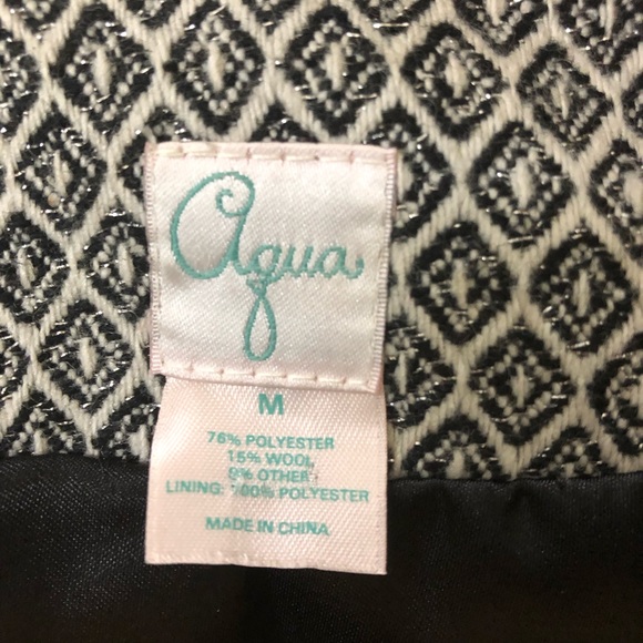 Bloomingdale Aqua metallic pattern buttoned blazer - Picture 6 of 8